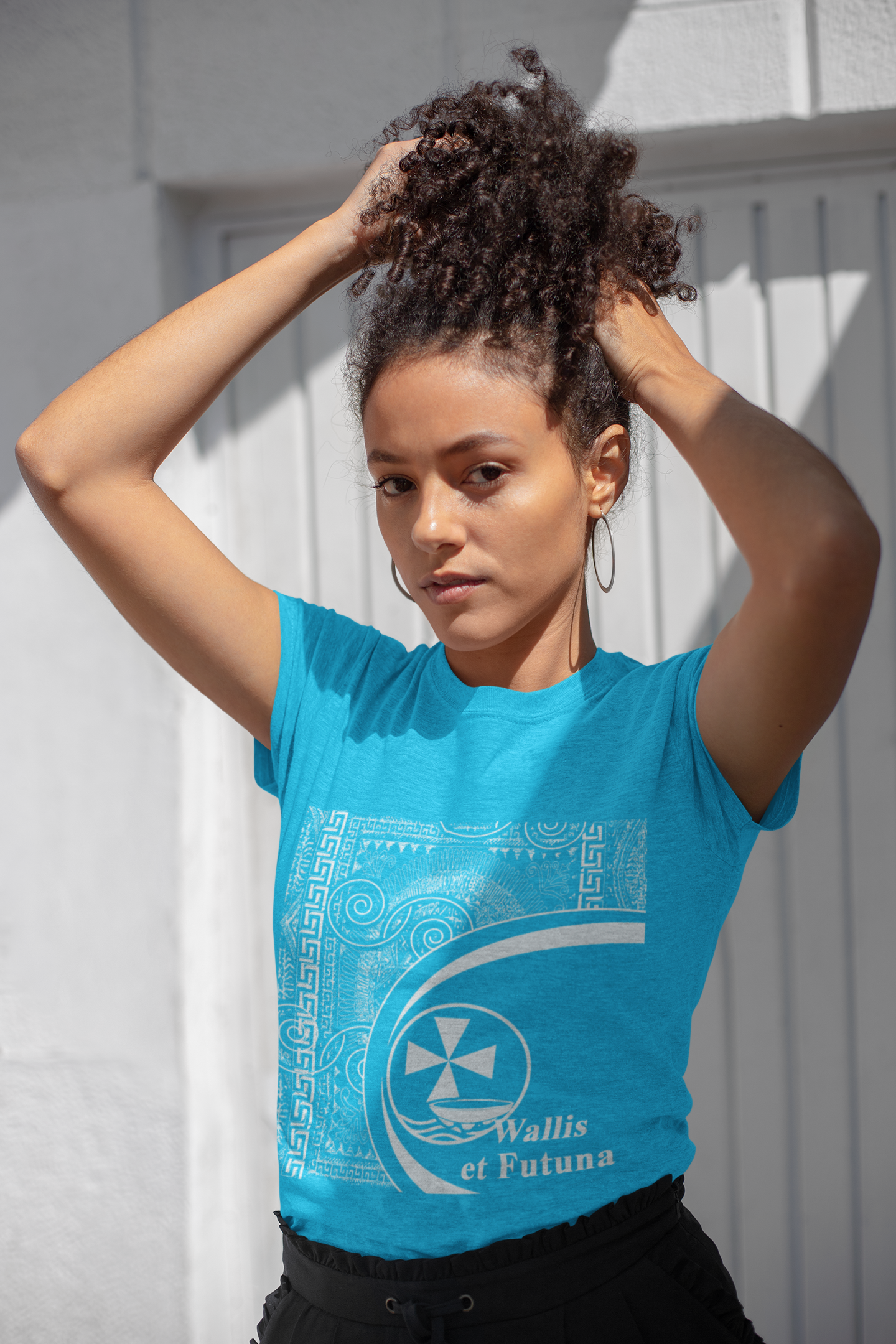 T-shirt Unisex symboles de Wallis & Futuna