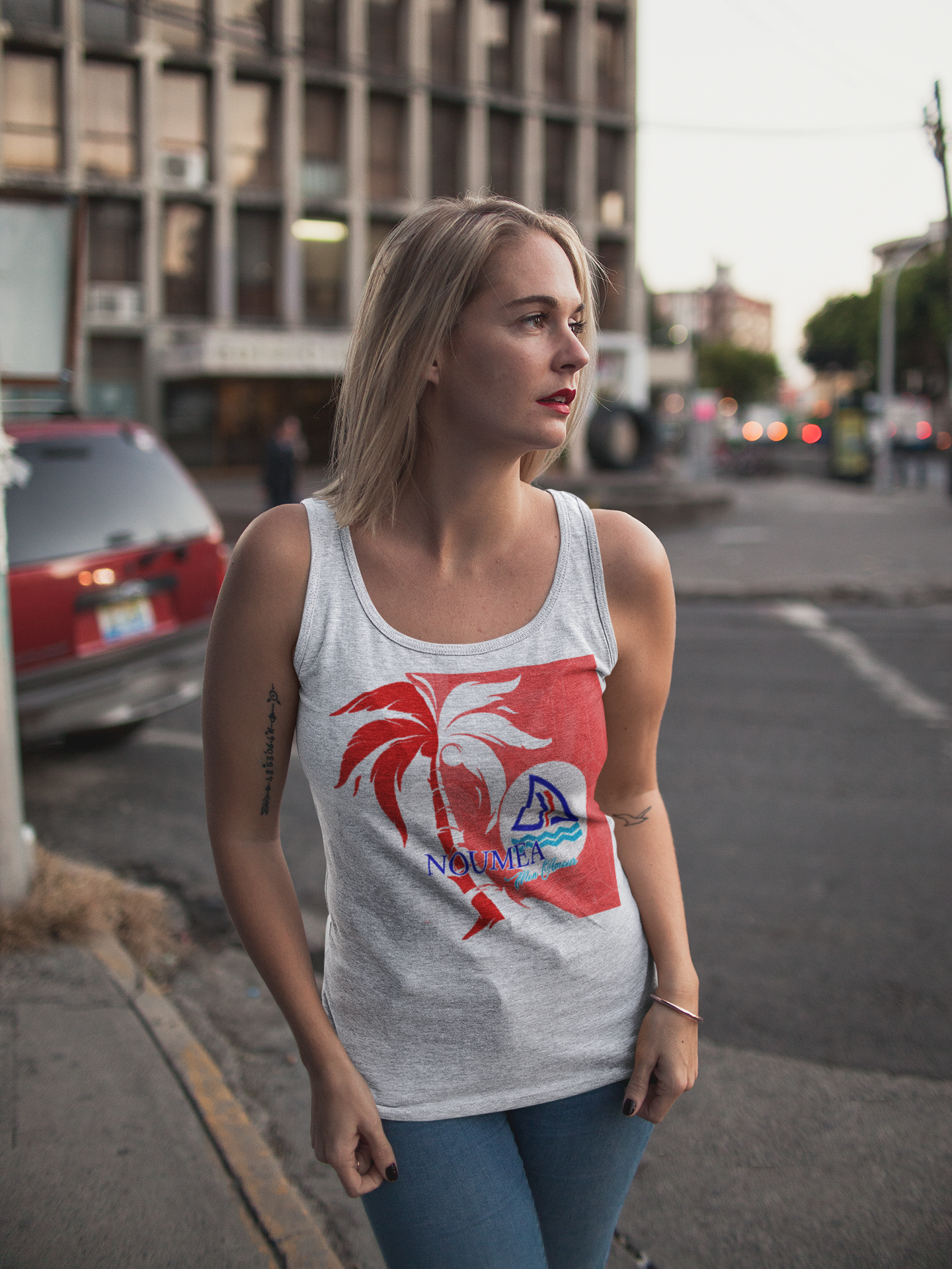 T-shirt Unisex symboles Province Sud Nouméa mon amour