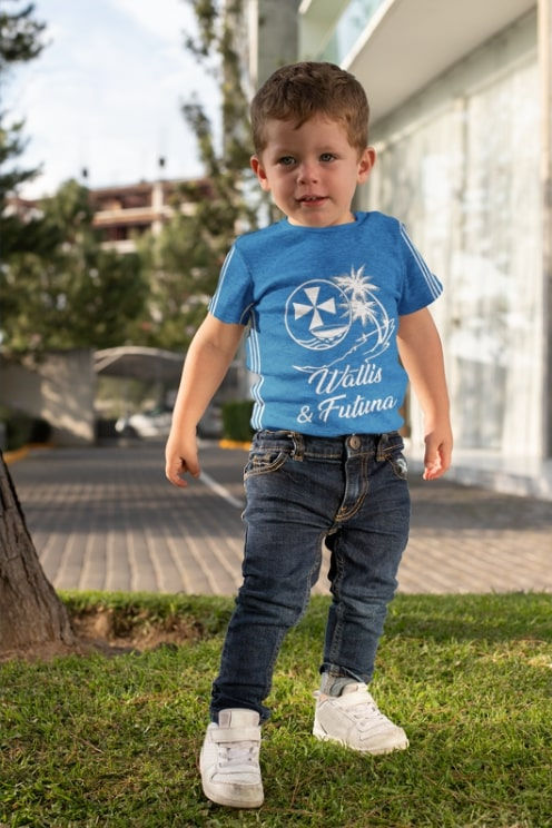 Miniature : T-shirt Baby shower unisex Wallis & Futuna