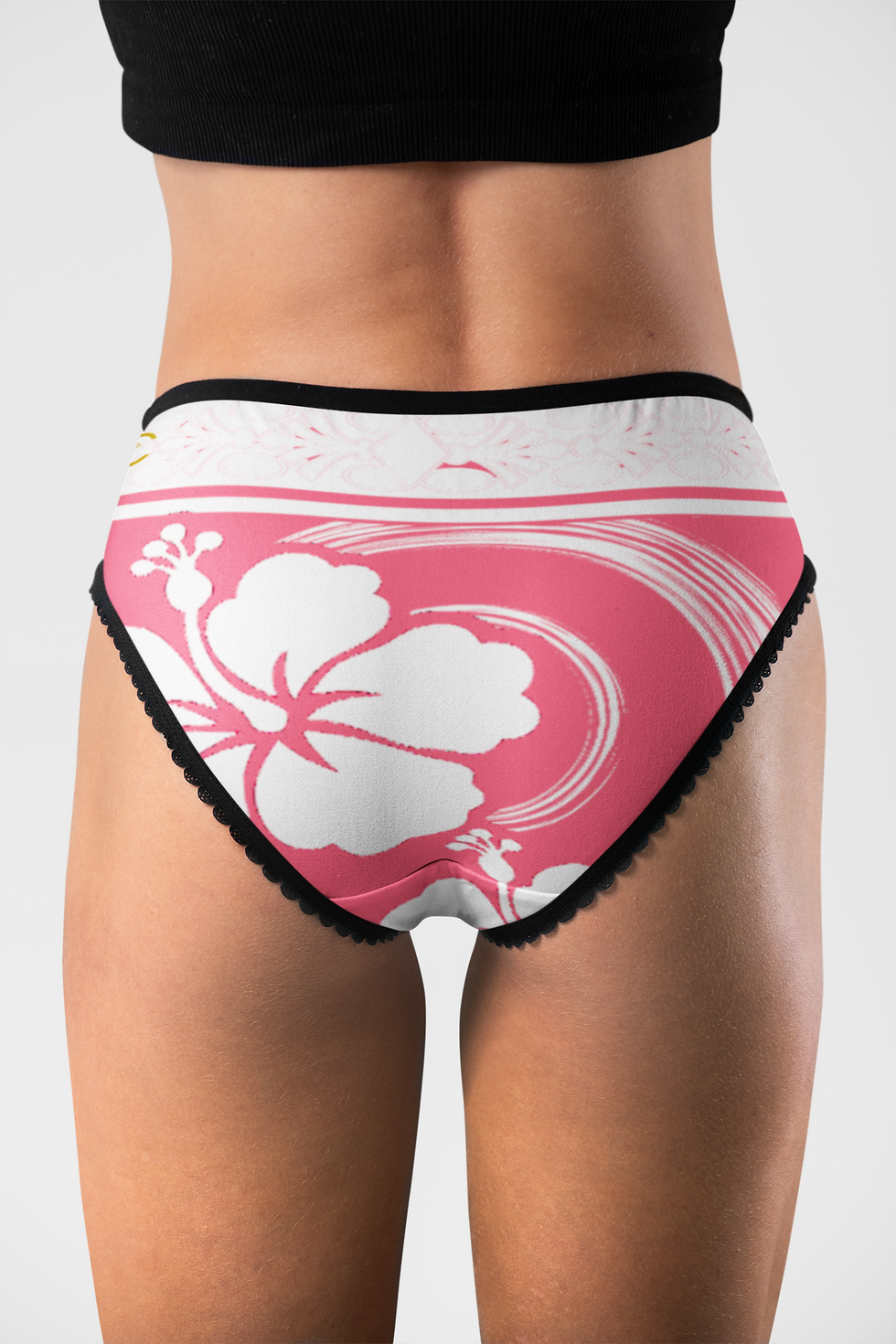 Miniature : Culotte Okana motif Hibiscus