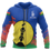 Miniature : Hoodie Sweat Unisex Kanaki flag r/v Bleu