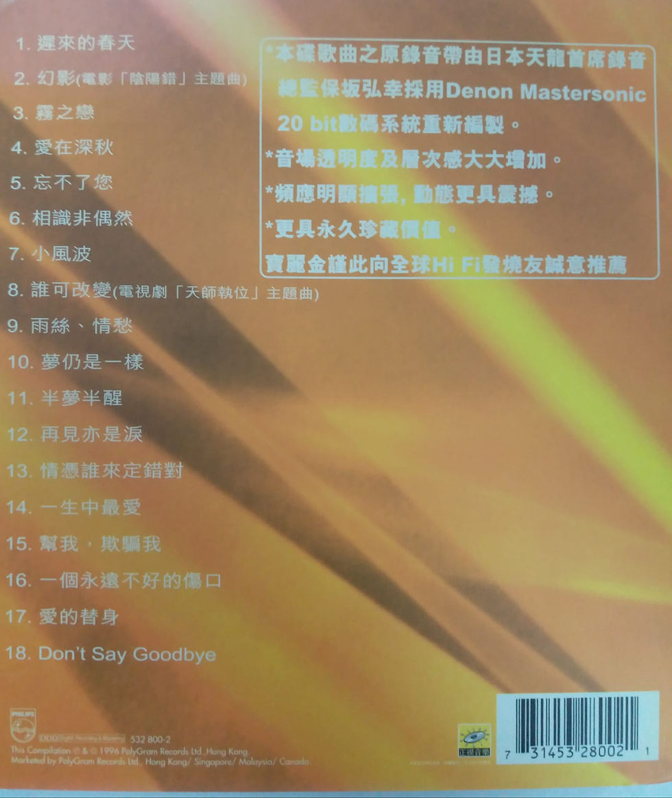全面蒸着銀圏初回版CD－譚詠麟アラン・タム・1989年「反斗星・寶麗金－白金系列 NzQtOTY3Ny5qcGVn.jpeg