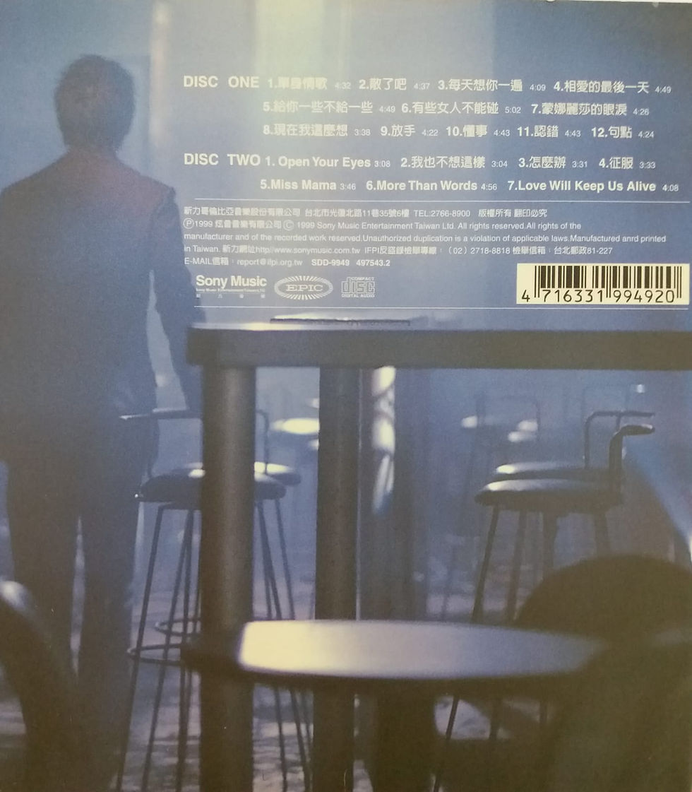 縮圖：林志炫 - 單身情歌 超炫精選 (2 CD)