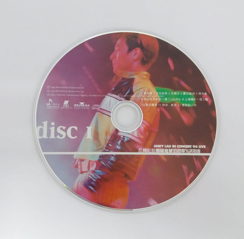 駱克二手華語單曲劉德華 倒轉地球香港版 附歌詞 紙盒內裡黃斑 小刮傷 不影響播放 駱克二手華語單曲劉德華 倒轉地球香港版 附歌詞 紙盒內裡