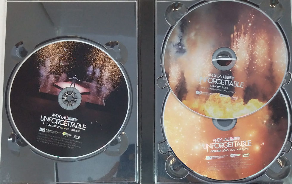縮圖：劉德華 - Andy Lau Unforgettable Concert 2010 (3 DVD+2 CD/DSD)