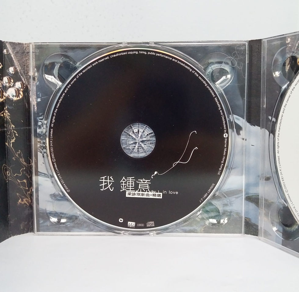 縮圖：梁詠琪 - 我鍾意 新曲+精選 (2 CD)