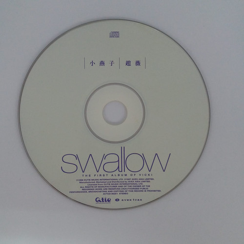 趙薇- Swallow (CD+VCD) | cdhkonline.com