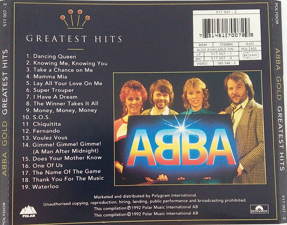 Thumbnail: ABBA - Gold Greatest Hits