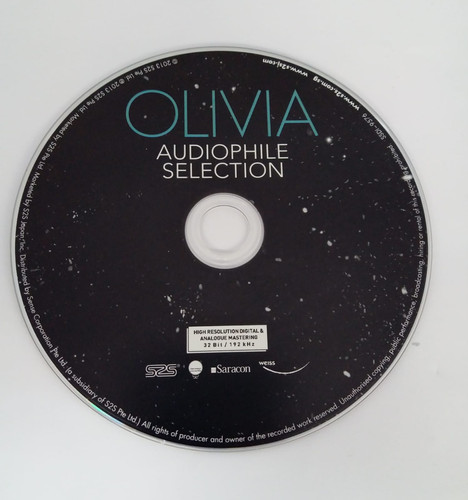 Olivia Ong ‎– Olivia Audiophile Selection | cdhkonline.com
