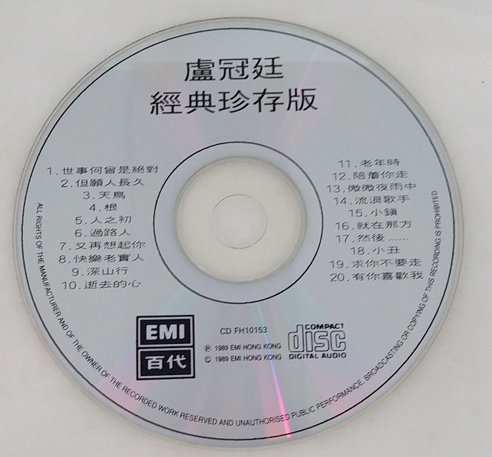 縮圖：盧冠廷 - 經典珍存版 (港版)