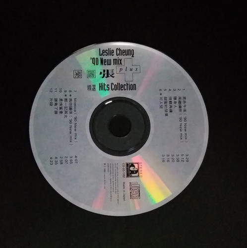 レスリー・チャン/張國榮 CD「90 NEW MIX PLUS HITS COLLECTION 精選