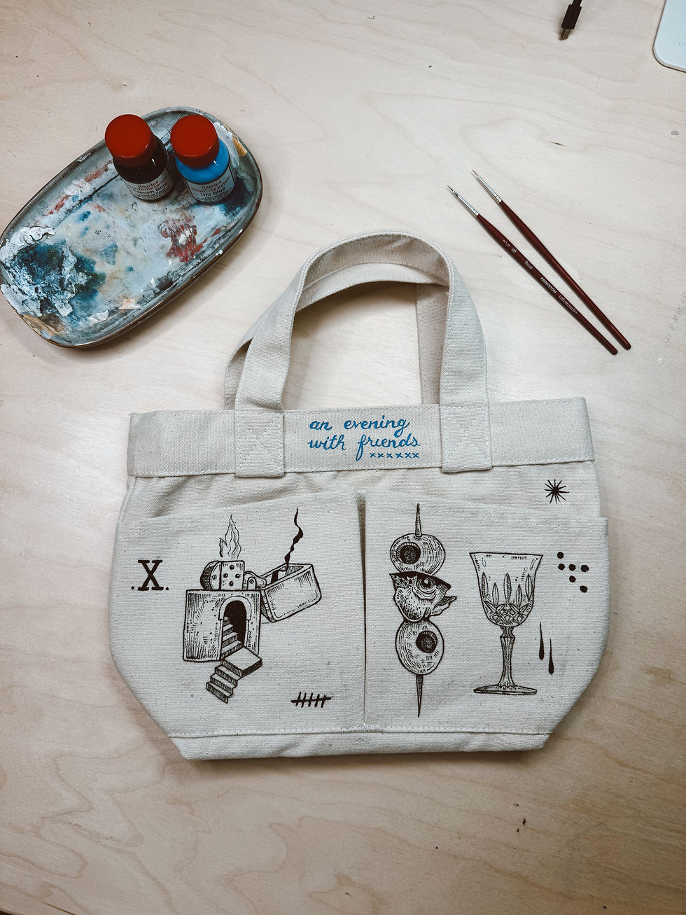 Thumbnail: "An Evening with Friends" Bag