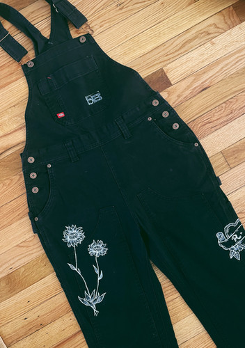 Carhartt Overalls - Custom Painted | boneBLACK Art/Design
