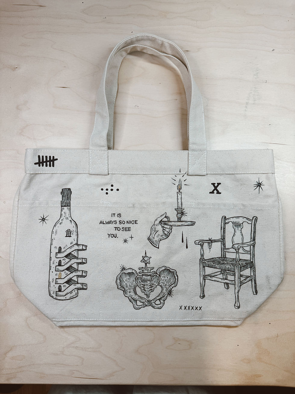 Thumbnail: "It is Always so Nice to See You" Bag