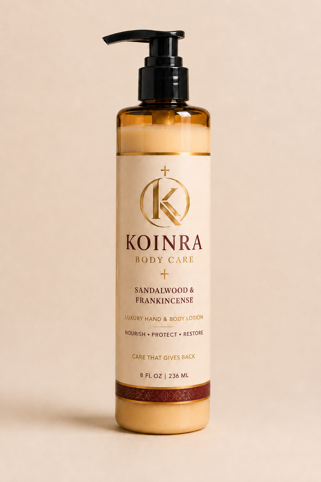 KOINRA lotion concept