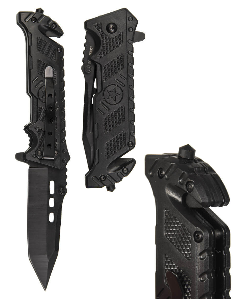 Μικρογραφία: Mil-Tec Black Car Knife Star-15319600