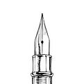 fountain pen nib black and white line drawing.jpg