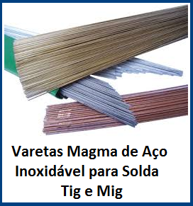 A Magma Soldas possui uma linha completa em consumíveis para soldagem, possuindo certificação FBTS.