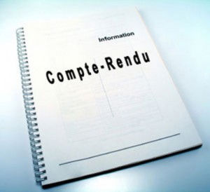 Compte-rendu de réunion