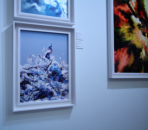 The Crest by Yasemin Cengiz Cagatay at Galeri MCRD's exhibition in Scope New York 2020