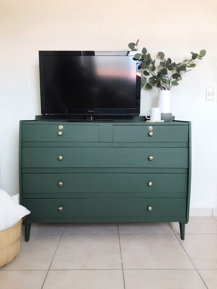 El nuevo look de un mueble antiguo