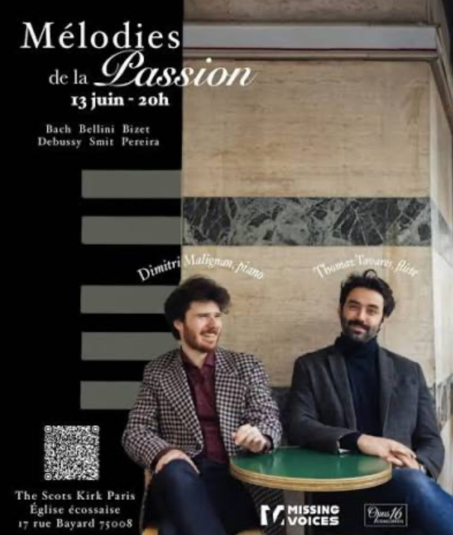 Recital at Scots Kirk Paris