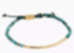 Thumbnail: Healing Gemstone Bracelets with Gold Bar