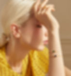 Thumbnail: Lavender Figaro Chain Bracelet