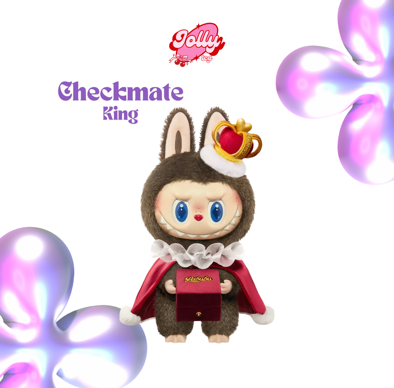 THE MONSTERS Let's Checkmate Series-Vinyl Plush Doll