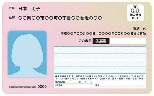 マイナンバーカード