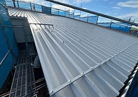 屋根リフォーム工事、板金施工