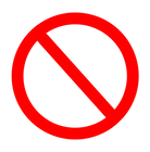 禁止マーク