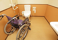 部屋内トイレ