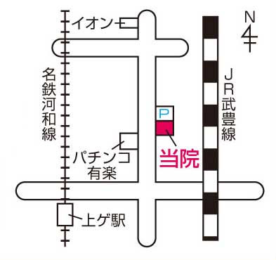 すずのき歯科医院地図