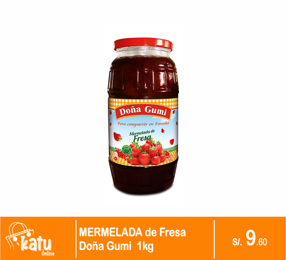 Mermelada de fresa 1kg