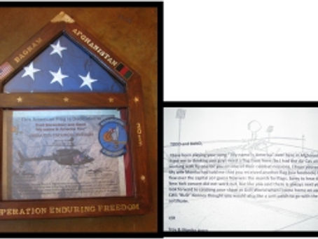 Special Gift I received from Afghanistan