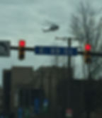 Incredible picture captured by Sroka’s daughter, Caraline, while driving to the hospital. Sroka is in that helicopter, being life-flighted to the Cleveland Clinic after his cardiac arrest.