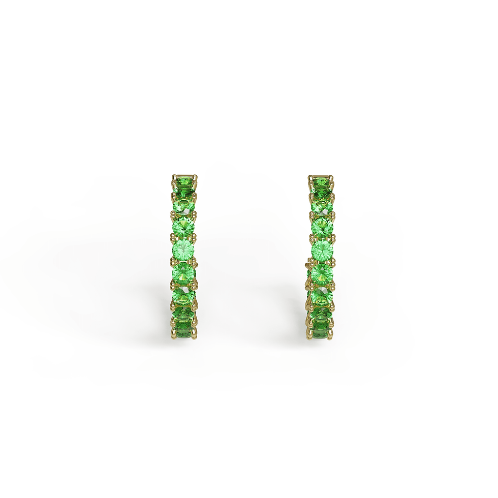 Thumbnail: Enternity Earrings gold