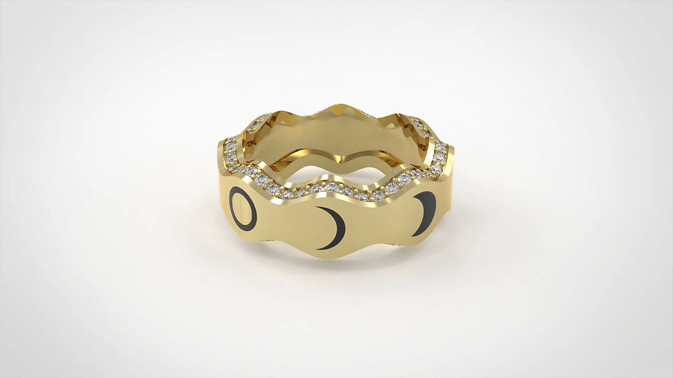 Thumbnail: sun eclipse ring