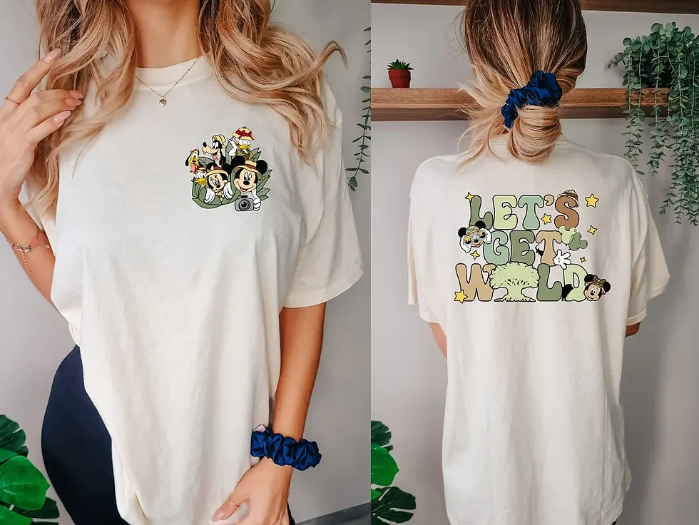 Lets Get Wild Double Sided