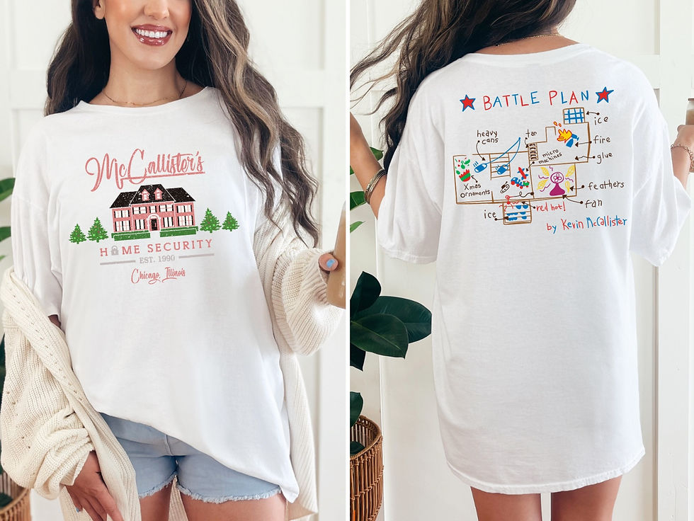 McCallister's Home Security doubled sided