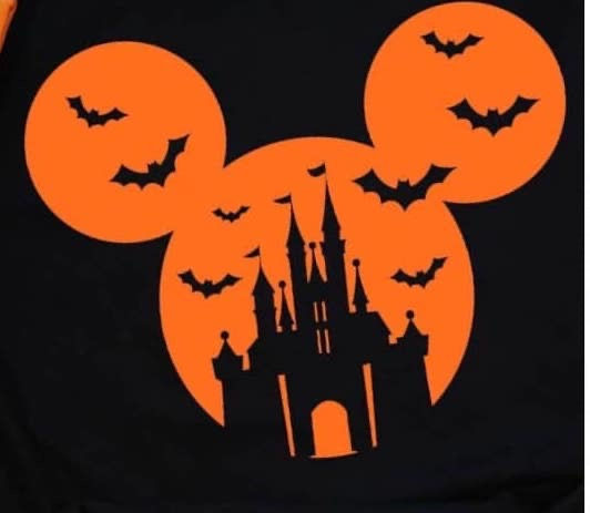 Halloween castle mickey