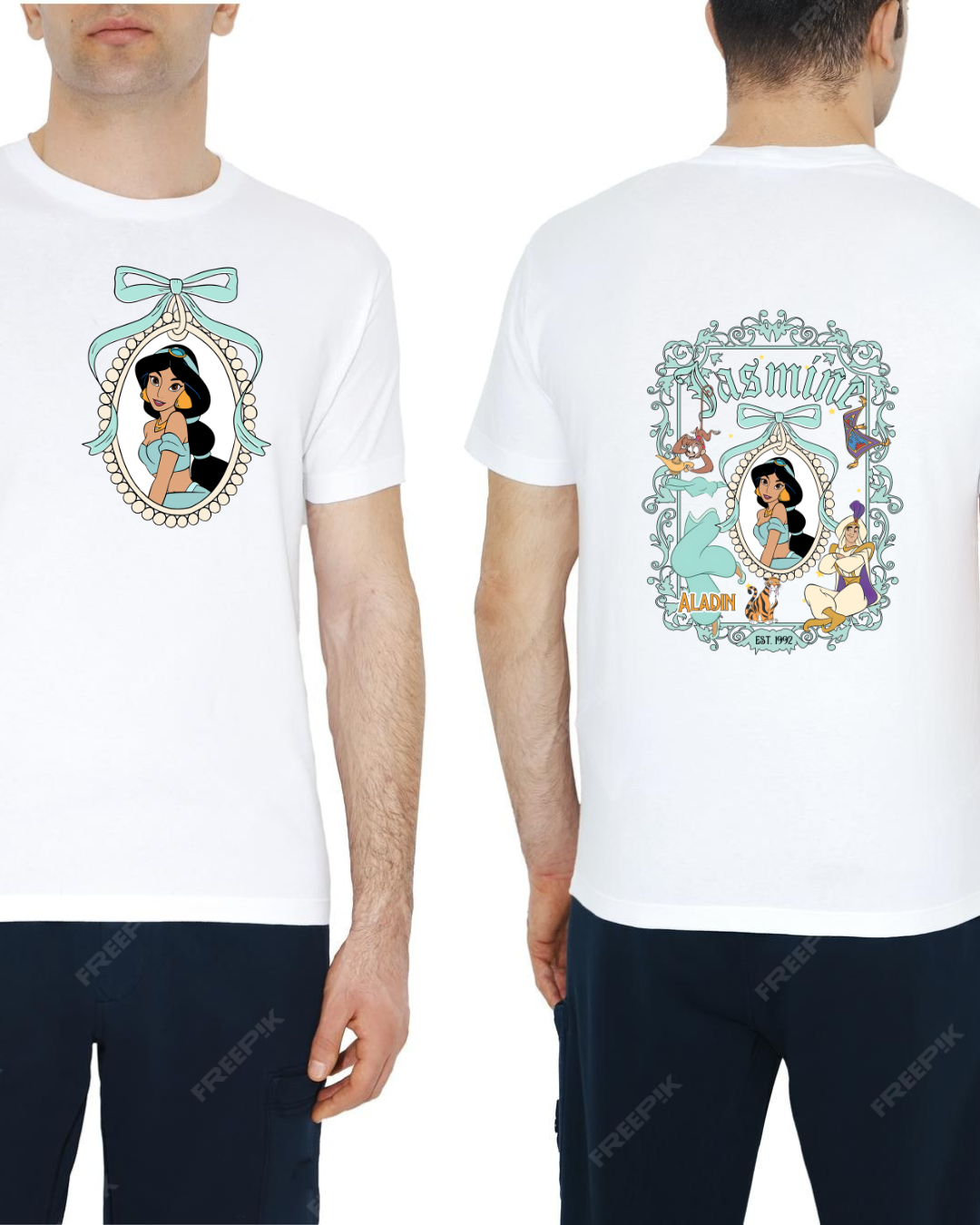 Mirror Bow Jasmine Double Sided