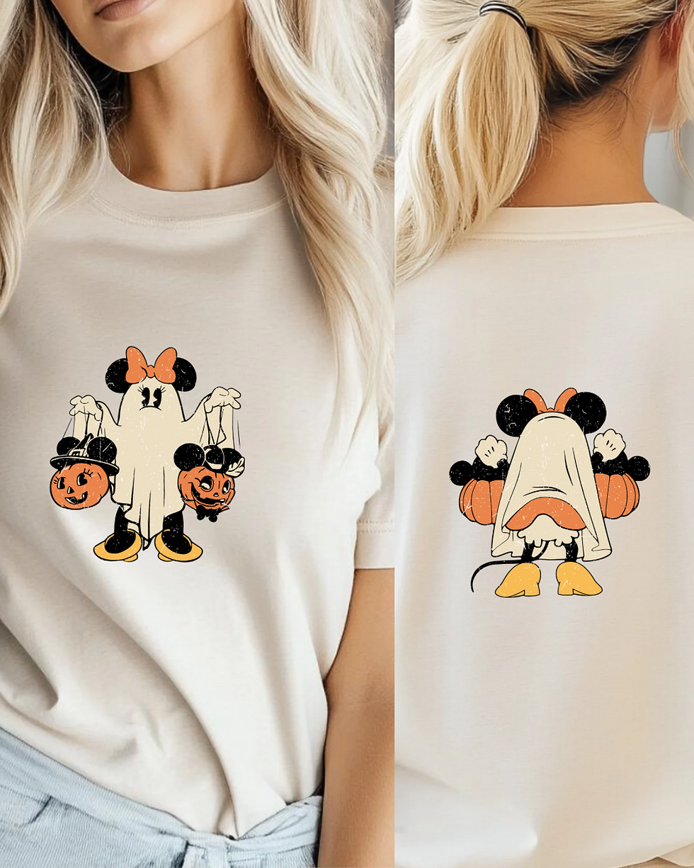 Minnie Ghost Double sided