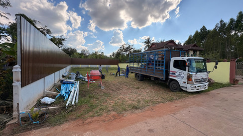 Just Started - Infinity Edge Pool in Korat