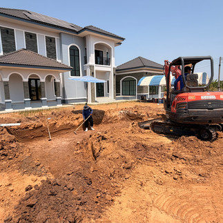 Just start excavating