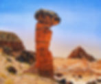Hoodoo in Cathedral Valley