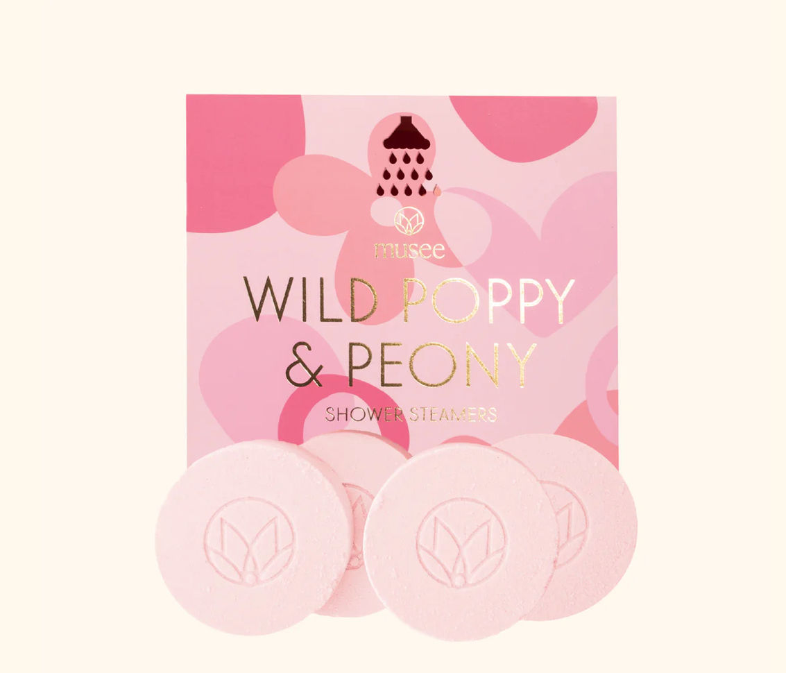 Wild Poppy & Peony Shower Steamer