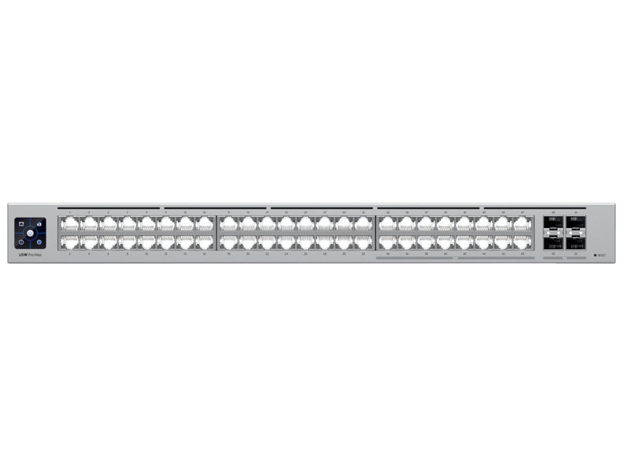 Ubiquiti UniFi Pro Max Switch 48 with 32 Gigabit 16x 2.5Gbps 4SFP+