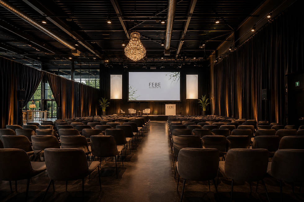 HANGAR 58 event venue theateropstelling